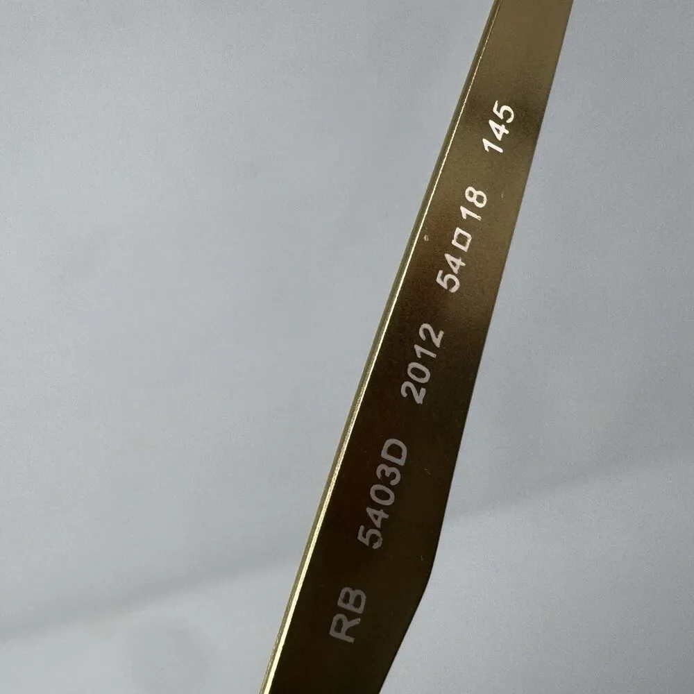 Ray-Ban RB5403D 2012 Havana Gold Eyeglass Frames 54-18-145 New
